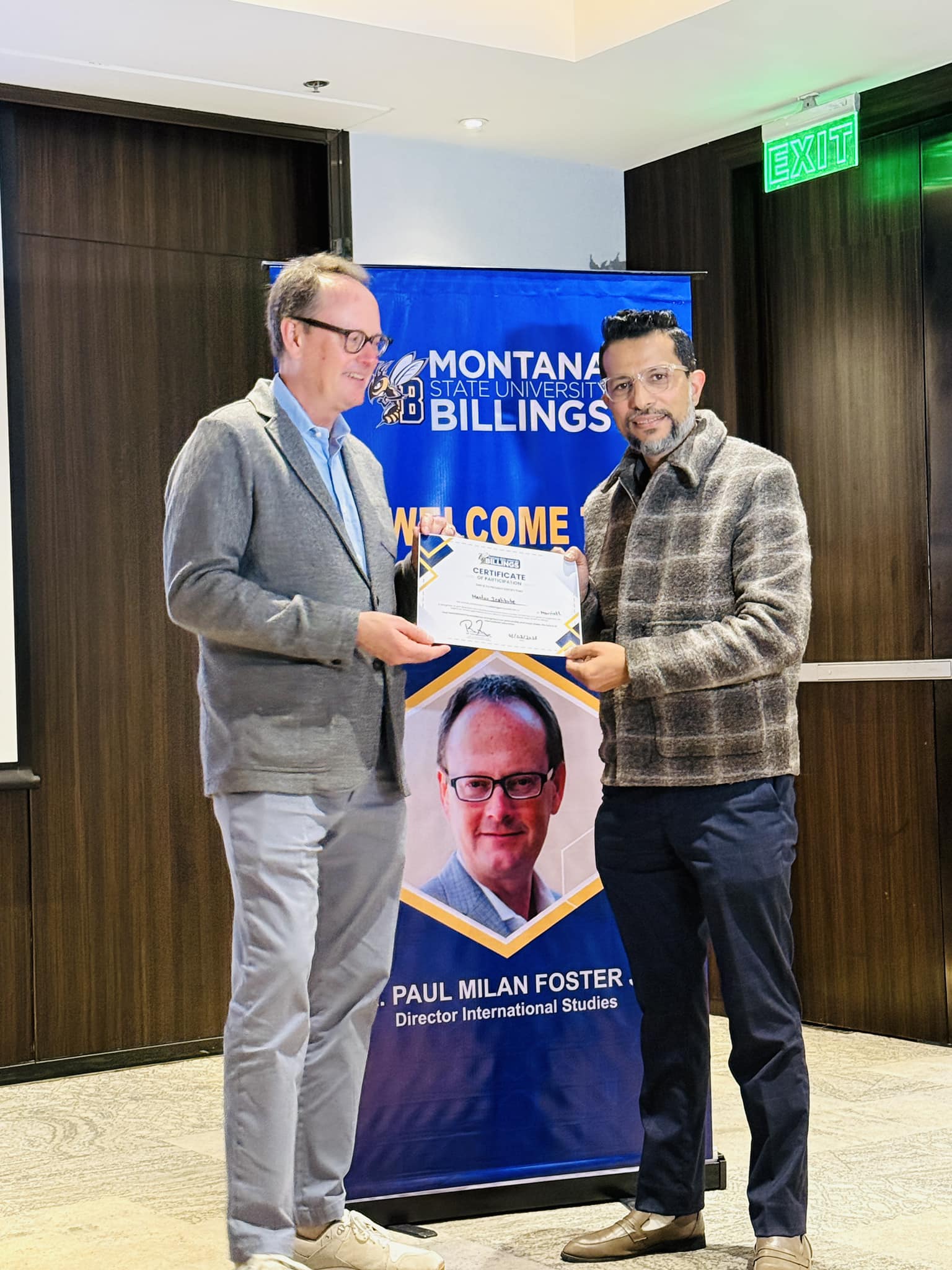 Global institution representatives at Mentor