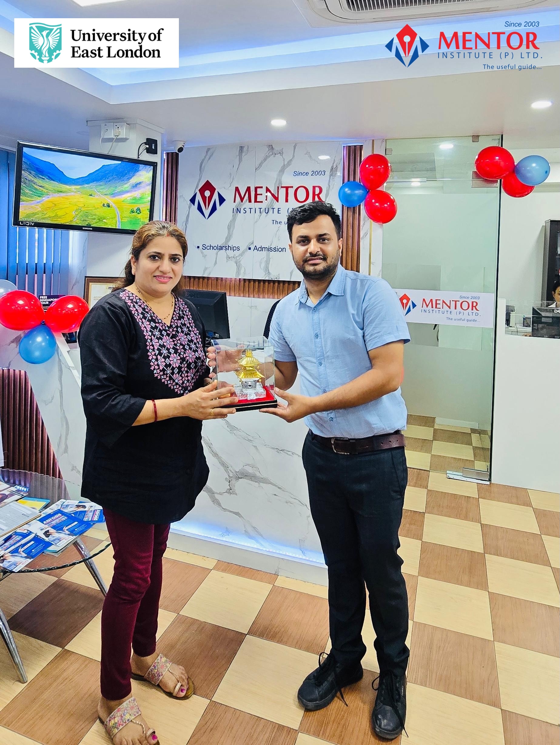 Student community at Mentor Institute